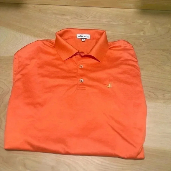 **Peter Millar Men’s Golf Shirt (Medium)** - Picture 1 of 2